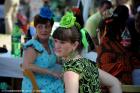 Feria de Abril en Madrid Spain. Traje de Sevillanas 0145